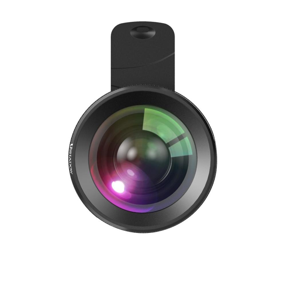 Phone Lens with Clips Cleaning Cloth Camera Lens  2 in 1 Tools