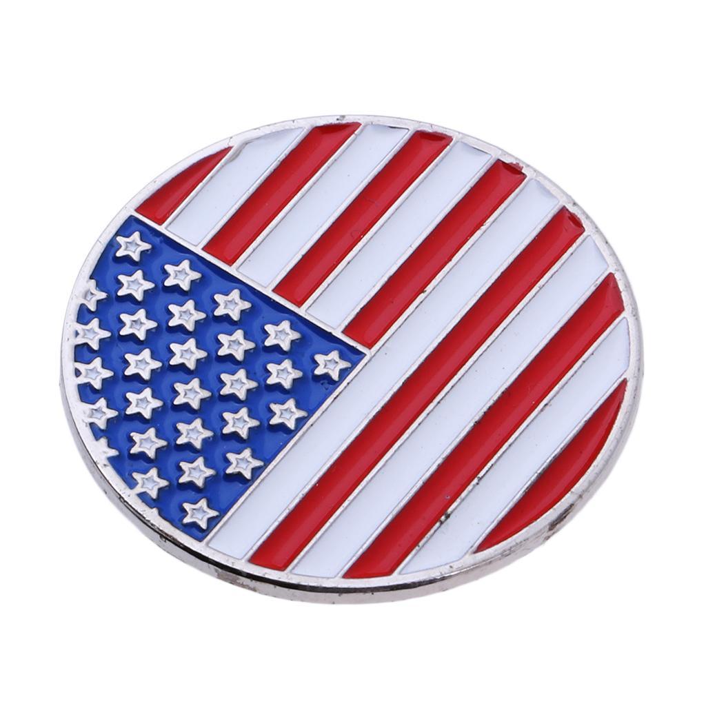 Golf Club Ball Marker and   Golf Hat Clip - Perfect Gift for Men Women Golfer