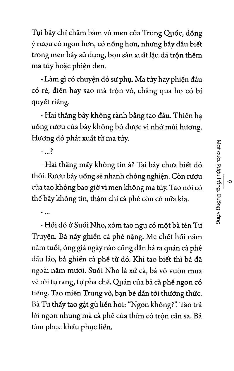 Mạt Cưa Rượu Trắng Đường Vàng