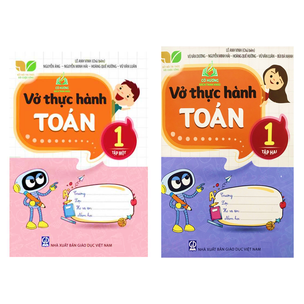 Sách Vở thực hành toán lớp 1 tập 2 ( kết nối tri thức )