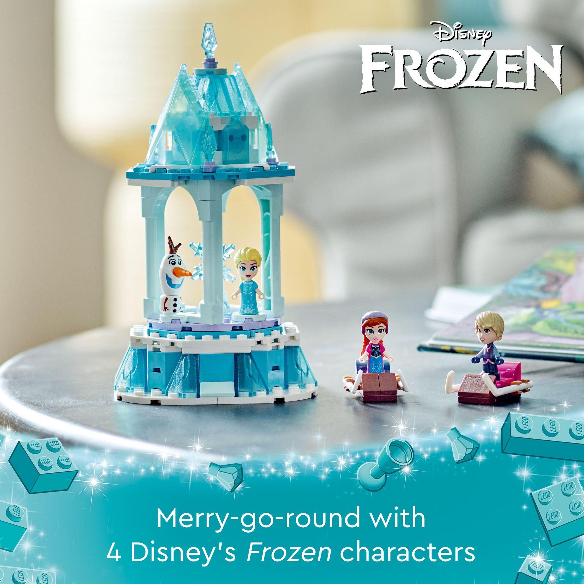 LEGO Disney Princess 43218 Đồ chơi lắp ráp Cung điện ma thuật của Anna và Elsa (175 chi tiết)