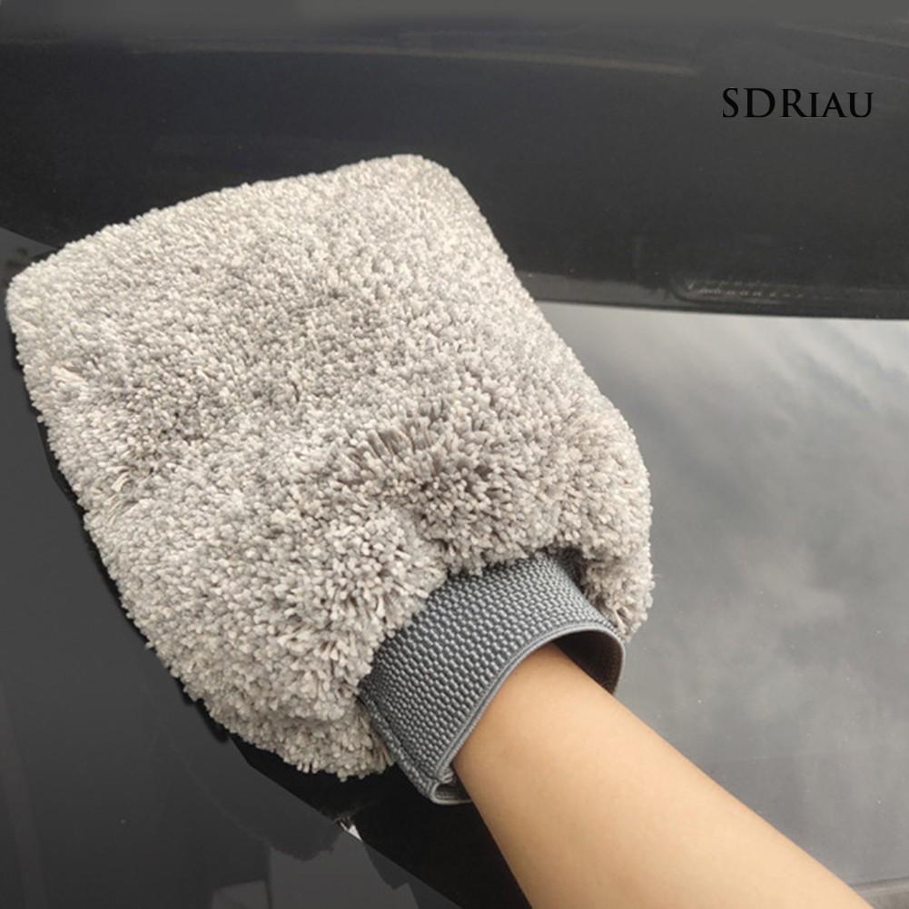 1 Găng Tay Vệ Sinh Xe Hơi Hai Mặt Chống Bụi Và Nước