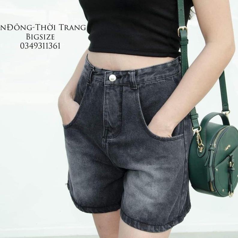 Quần Short Jean Nữ Có Bigsize 60kg-80kg