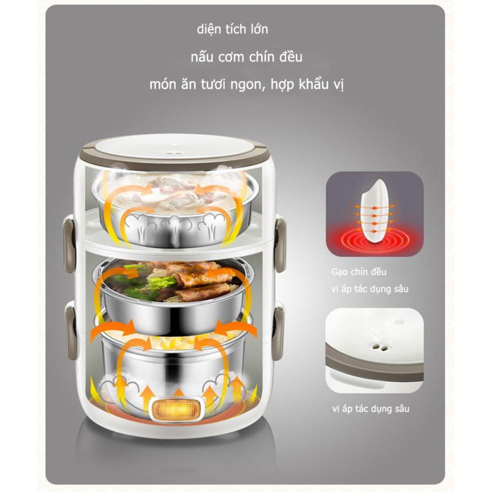 Khuyến mãi - Hộp đựng Cơm hâm nóng thức ăn LunchBox