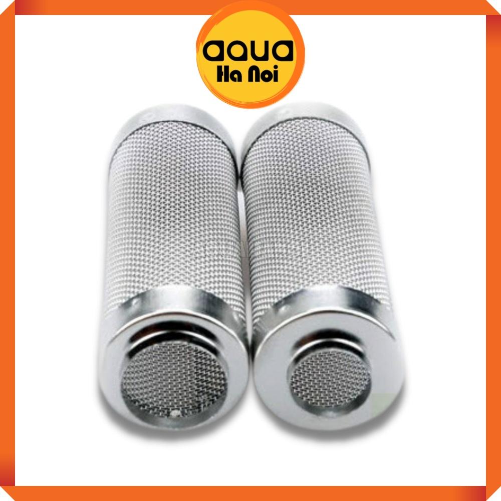 Bịt tép full inox 304 - Phi 12/16mm - Ngăn hút cá tép con vào máy lọc hồ thủy sinh