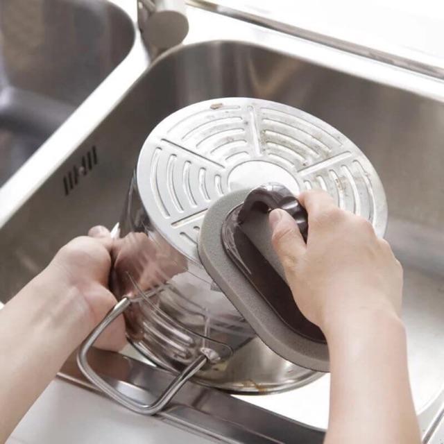 Miếng cọ xoong đa năng kiêm mài dao
