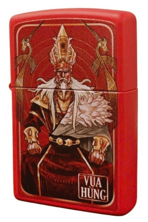 Zippo Hùng Vương bản Độc Quyền - Thiết kế mang đậm dấu ấn văn hóa Việt Nam - Hàng chính hãng 100%