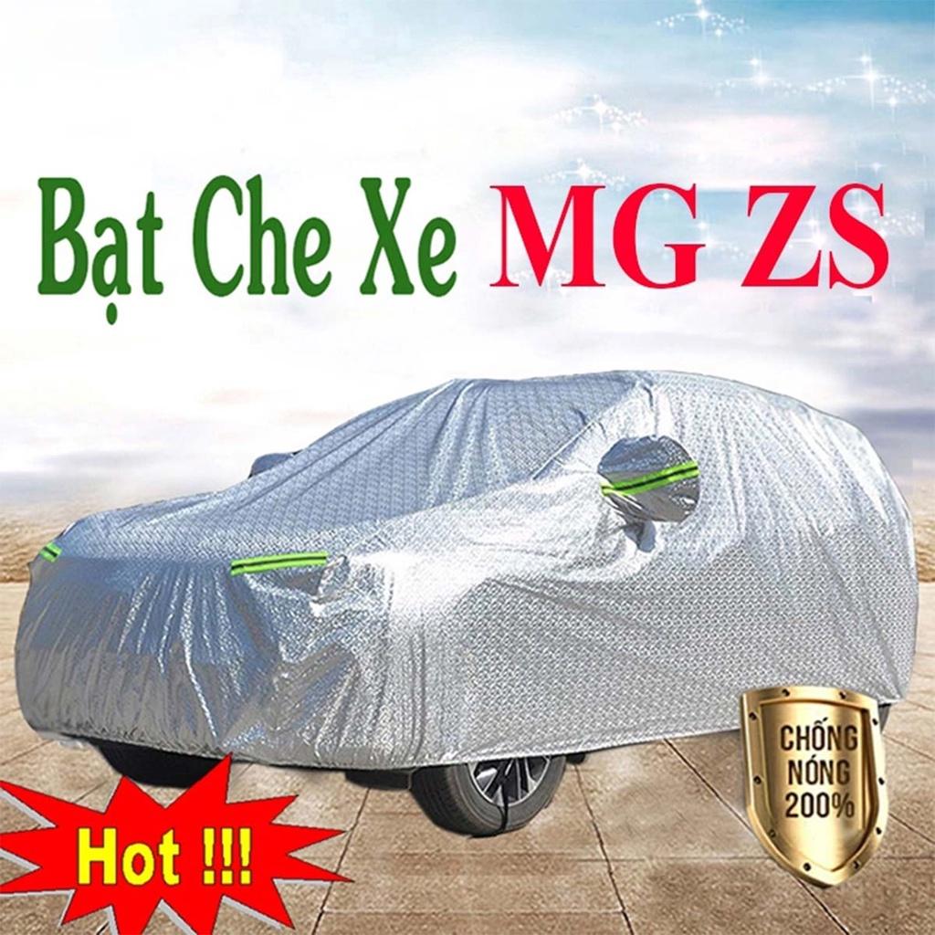 Bạt Phủ Xe Ô Tô MG ZS - Bạt Phủ Ô Tô 5 Chỗ 3 Lớp Cao Cấp Chống Mưa, Chống Nắng, Chống Cháy Loại 1