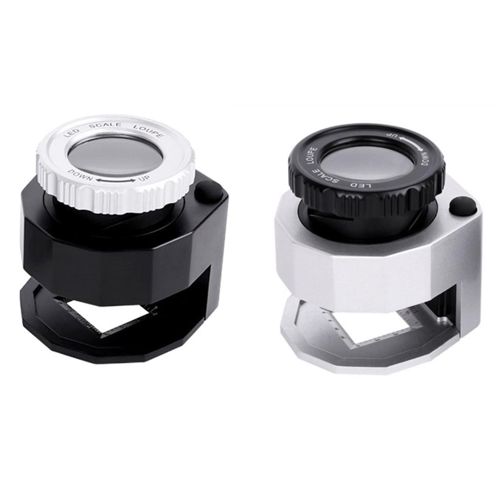LED Light  Loupes  Currency  30x Magnification