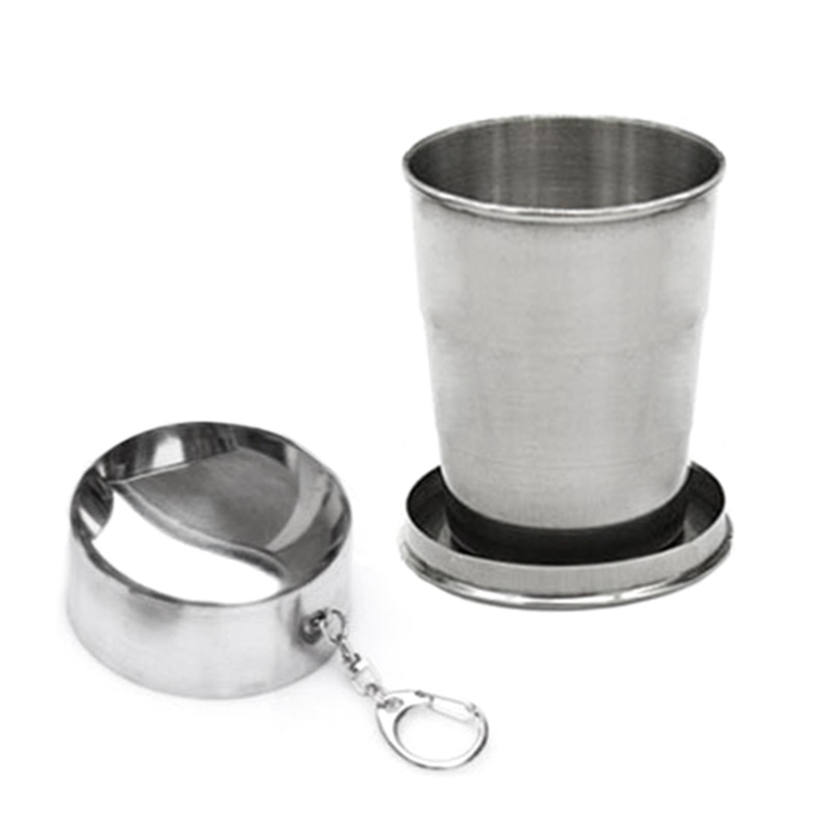 Cốc uống nước bằng thép không gỉ có thể phóng to thu nhỏ