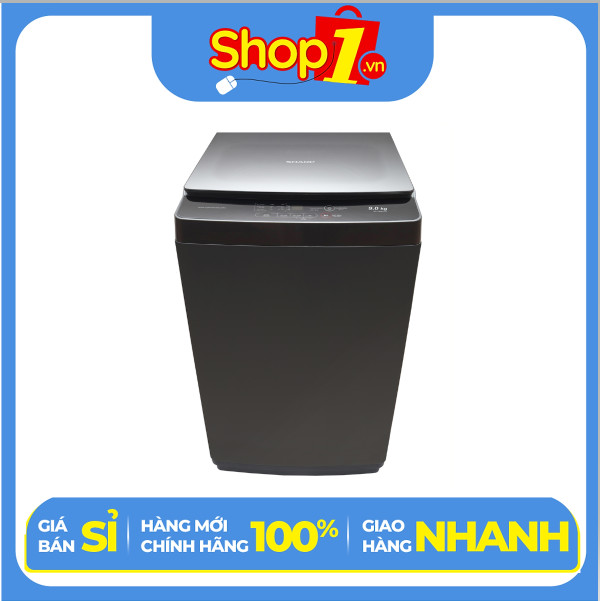 Máy giặt Sharp 9 kg ES-Y90HV-S - Hàng chính hãng - Chỉ giao Hà Nội