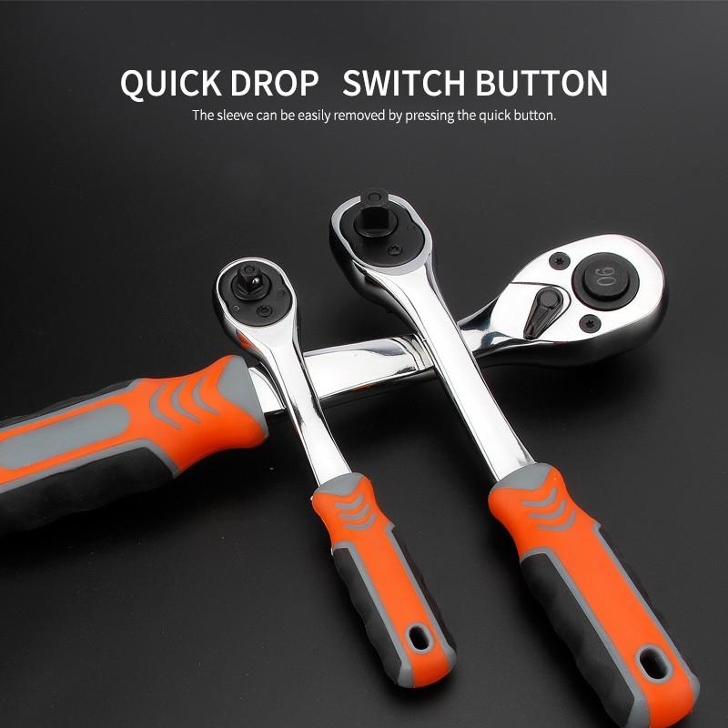 1 cờ lê bánh cóc 90 răng 1/4" 3/8" 1/2"