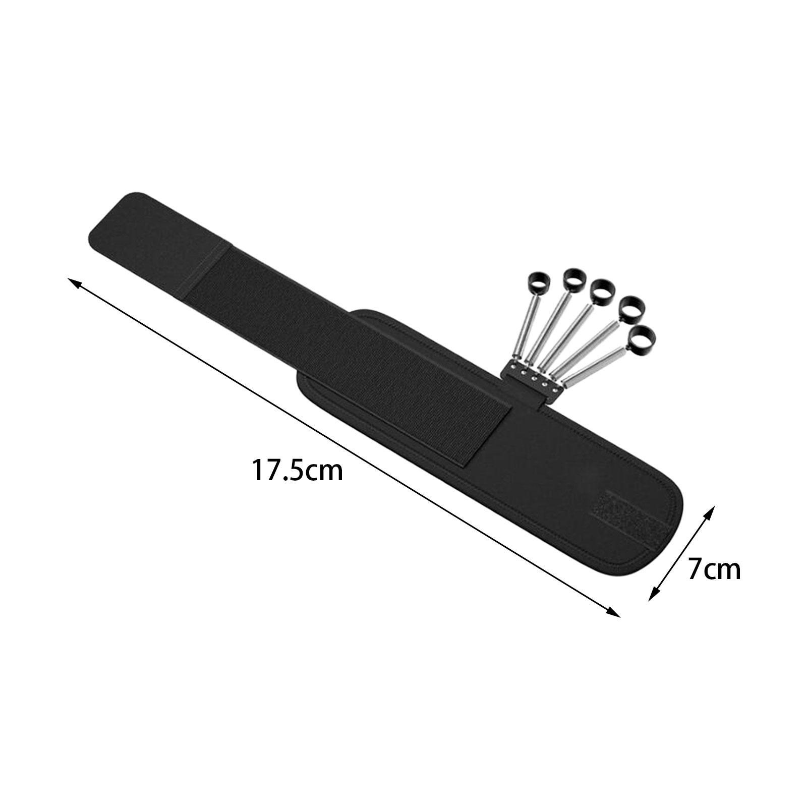 Finger Strengthener, Elastic Finger Exerciser & Hand Grip Strengthener Trainer, Portable Forearm Grip Workout for Improving Finger and Wrist Strength