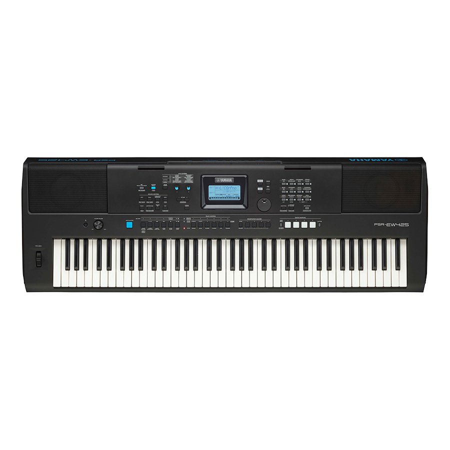 Đàn Organ điện tử/ Portable Keyboard - Yamaha PSR-EW425 (PSR EW425) - Màu đen - Hàng chính hãng