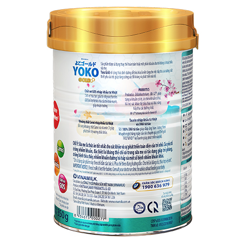 Sữa bột Vinamilk YOKOGOLD 1 350g (cho trẻ từ 0 - 1 tuổi)