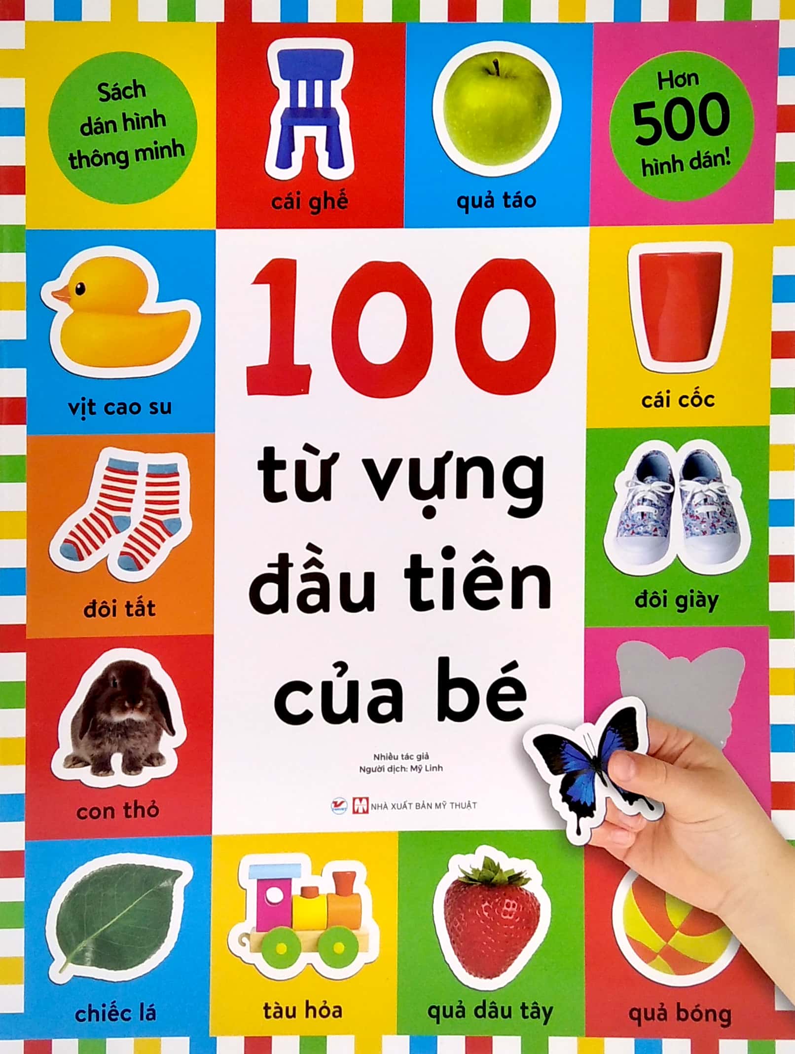 Dán Hình Thông Minh - 100 Từ Vựng Đầu Tiên Của Bé