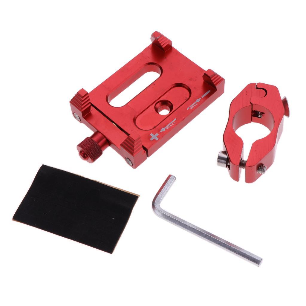 Motorcycle Bicycle Cell Phone Holder, Aluminum Adjustable Phone Mount, Bike Handlebar Cell Phone Holder For iPhone