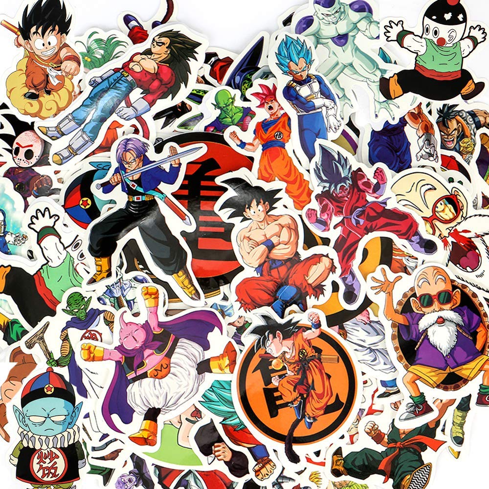 Set 30-60 sticker Dragon Ball – 7 viên ngọc rồng