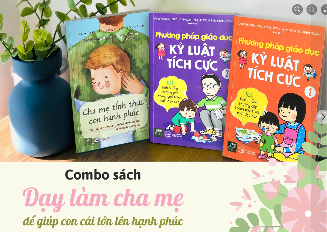 COMBO SÁCH DẠY LÀM CHA MẸ, ĐỂ GIÚP CON CÁI LỚN LÊN HẠNH PHÚC