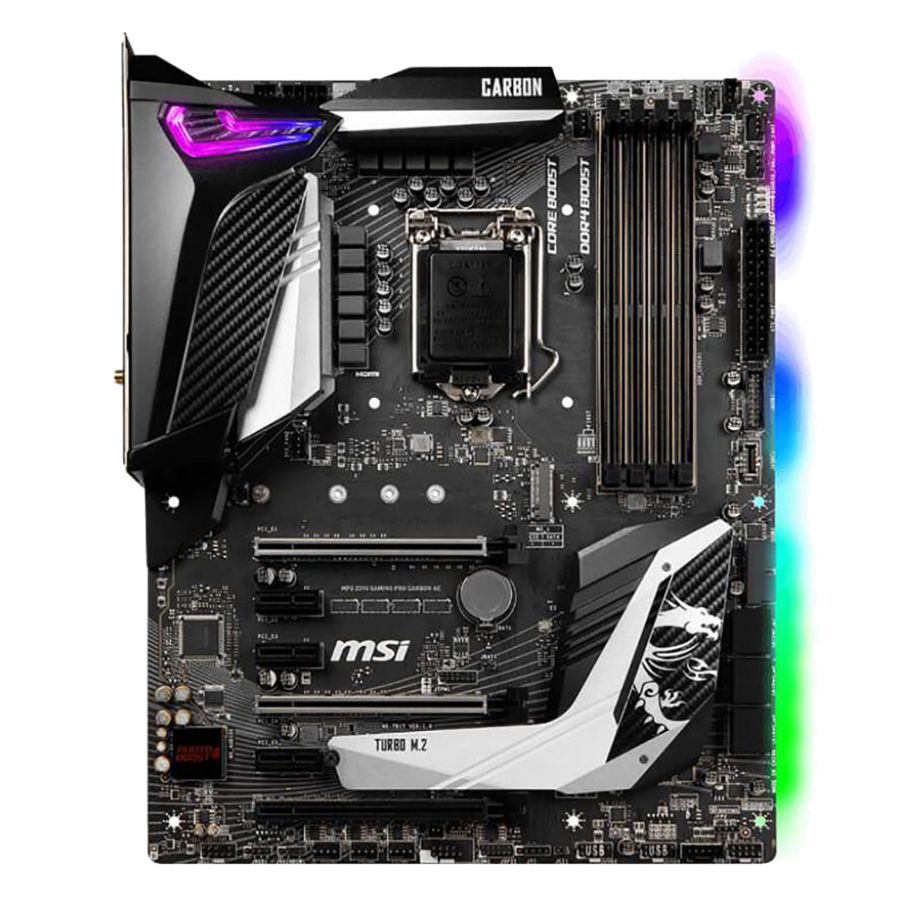Bo mạch chủ - Mainboard MSI Z390 Gaming Pro Carbon AC