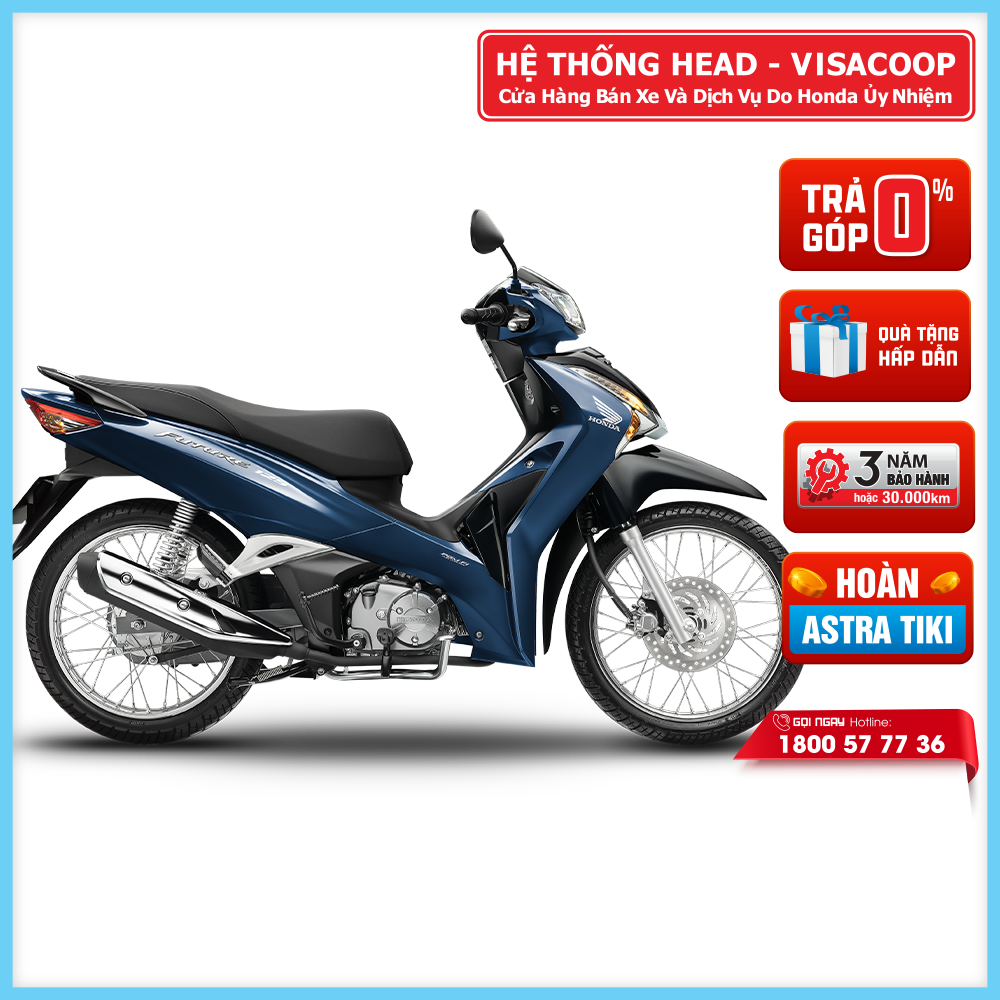 Xe máy Honda FUTURE Phiên bản Tiêu chuẩn (Phanh đĩa - vành nan hoa