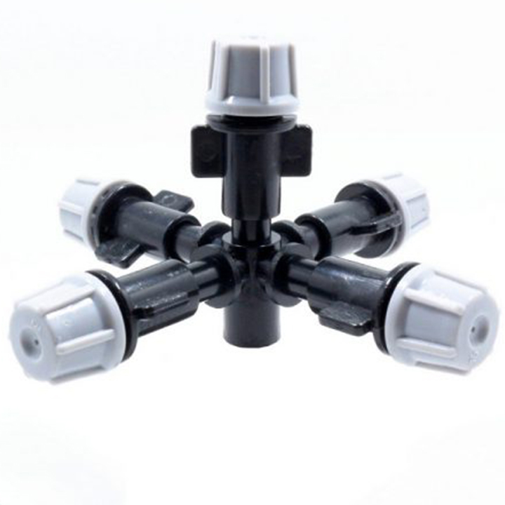 Béc phun sương 5 hướng xám- Bộ 10 cái