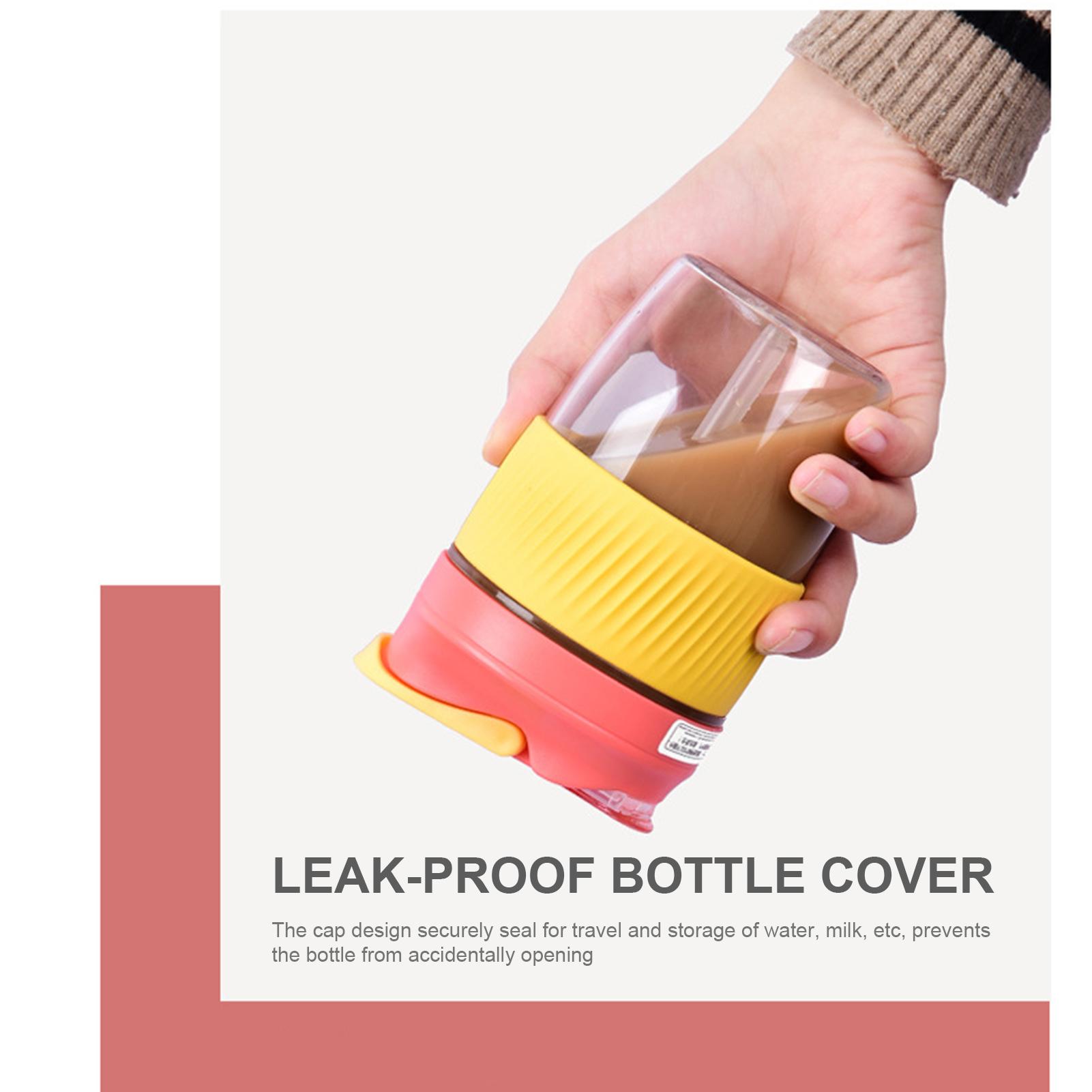 Bình Nước Cách Nhiệt Bằng Bằng Silicon Có Thể Tái Sử Dụng Không Chứa Bpa Dung Tích 600Ml