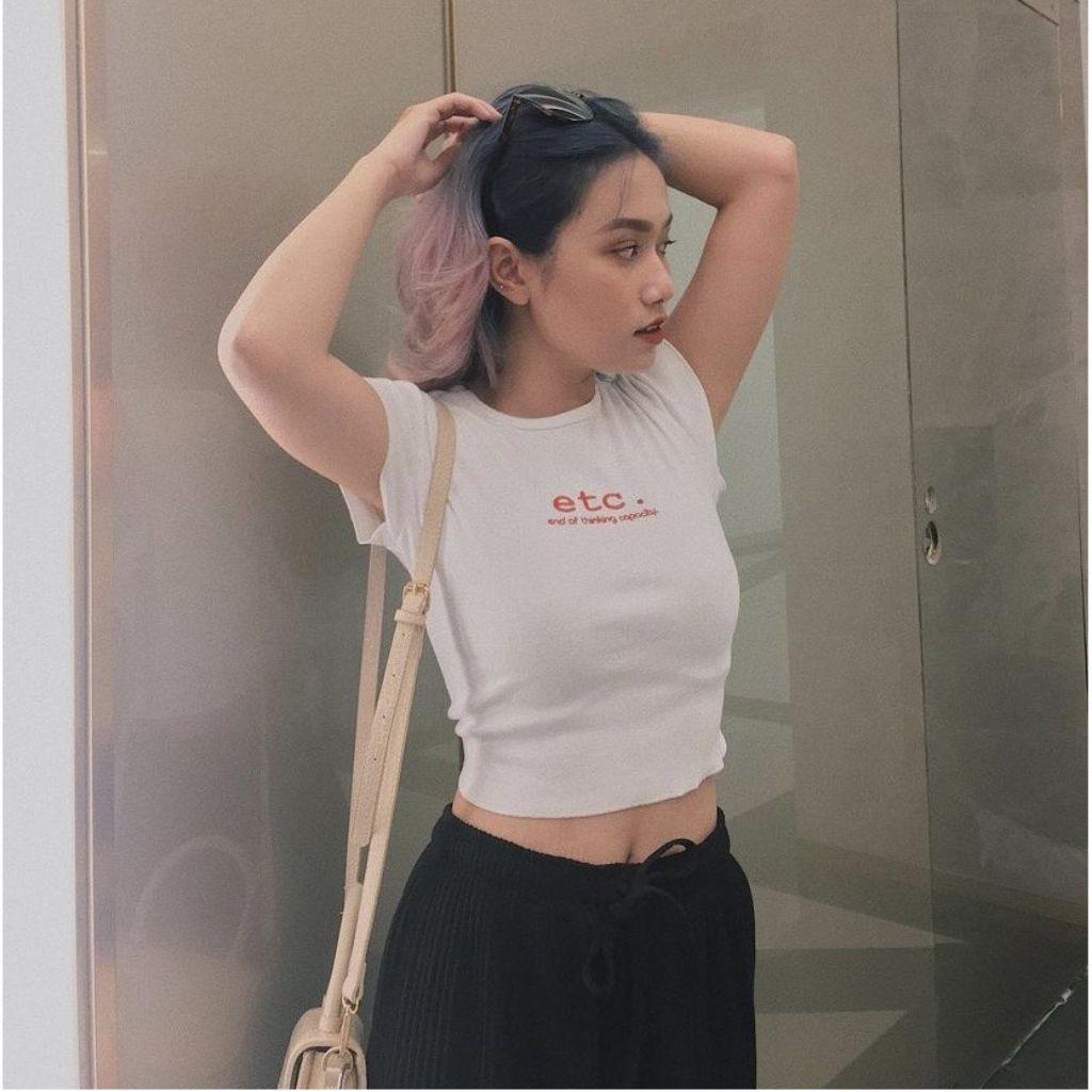 Áo Croptop Nữ ETC 3 Màu Siêu Hot