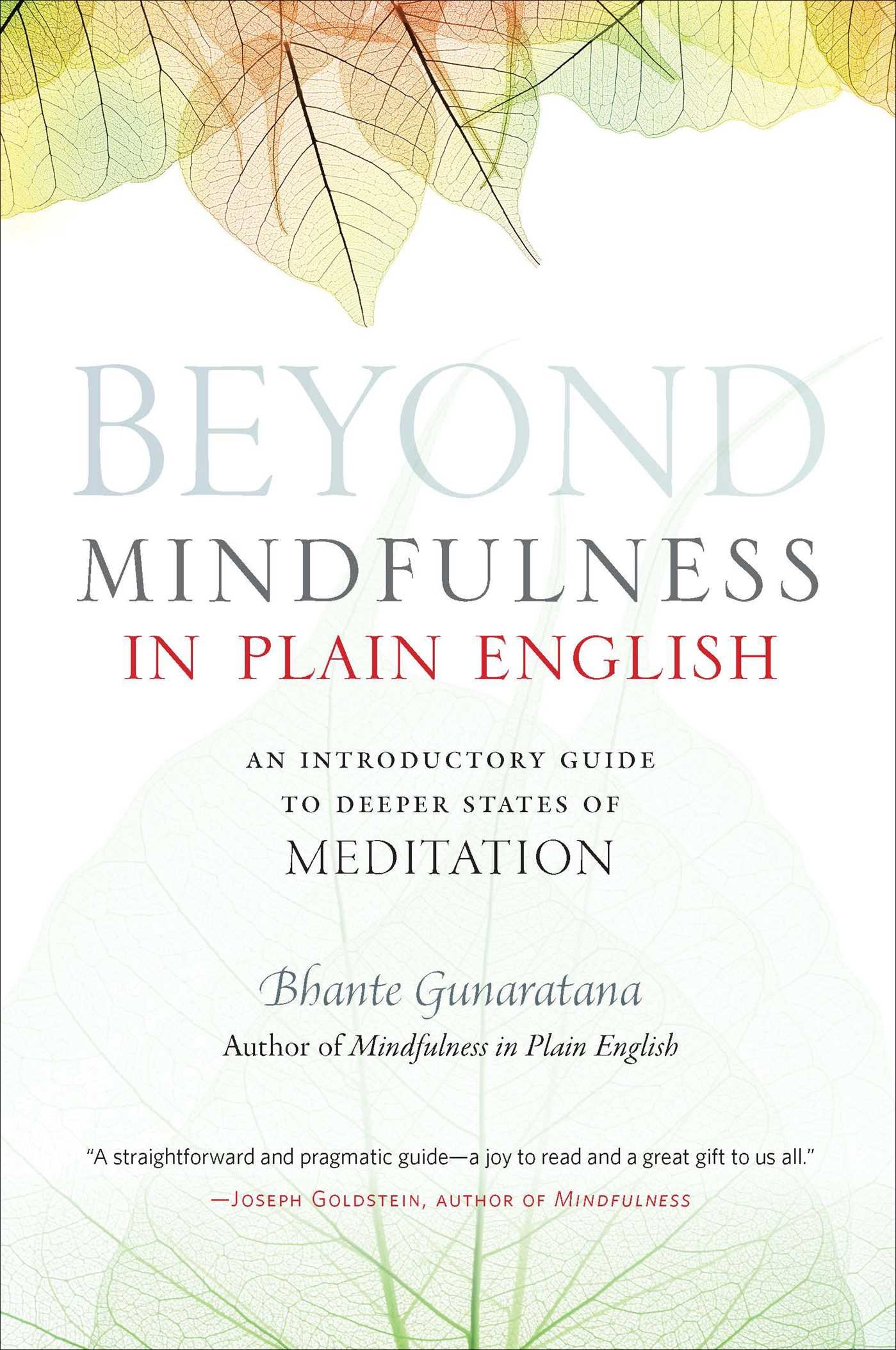 Beyond Mindfulness in Plain English : An Introductory Guide to Deeper States of Meditation