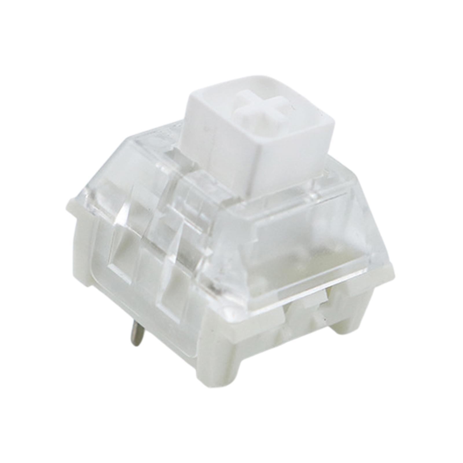 Box Switches for Mechanical Gaming Keyboards Water Resistant  white