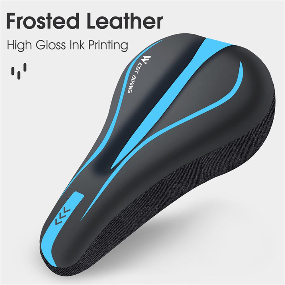Yên xe đạp WEST BIKING da PU silicone có đêm nắp MTB chống thấm nướcc