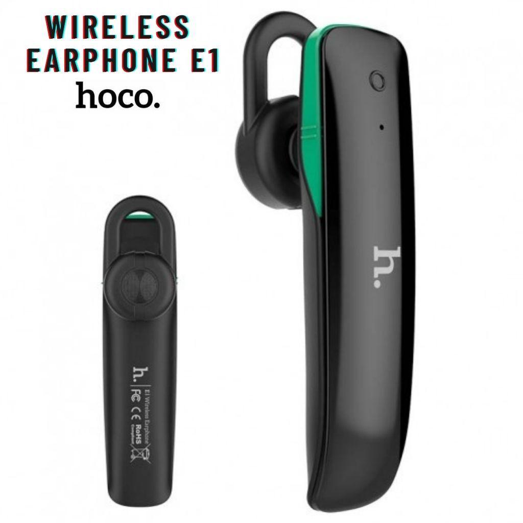 Tai Nghe Bluetooth HOCO E1 Không Dây Chống Ồn Tương Thích Với Mọi Thiết Bị Điện Thoại - Hàng Chính Hãng