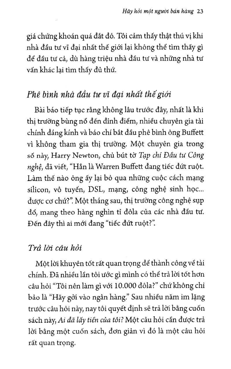 Dạy Con Làm Giàu 07 - Ai Đã Lấy Tiền Của Tôi? (Tái Bản 2022)