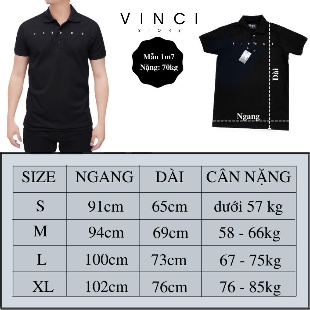 Áo Thun Polo Nam Phản Quang Simpoo Cotton