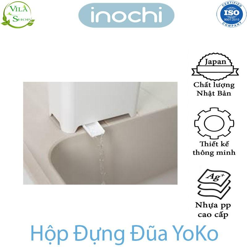 Hộp Đũa, Hộp Đựng Đũa Yoko Inochi Loại Đứng, Nhựa AS Nguyên Sinh, Hạt Màu, Phụ Gia Kháng Khuẩn