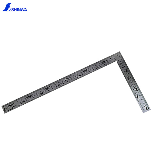 THƯỚC KE VUÔNG INOX SHINWA - Thước ke vuông inox 500 x 250mm Shinwa 11207