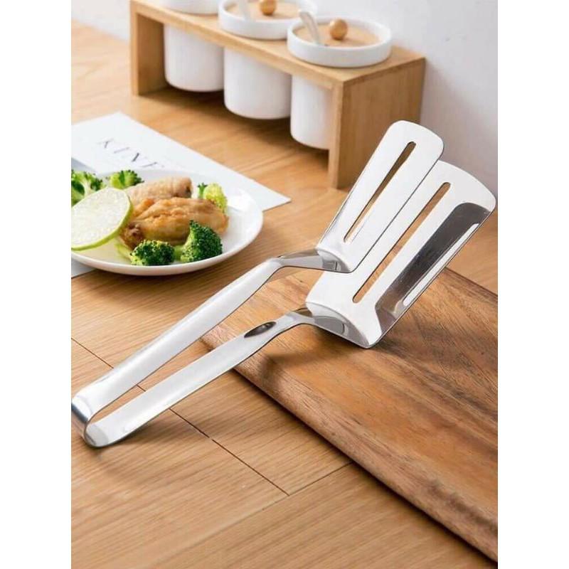 Kẹp inox gắp nóng thức ăn