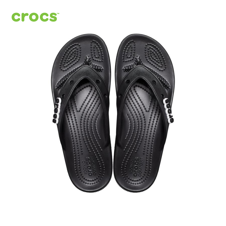 Dép nhựa nam Crocs Classic Flip U Black - 207713-001