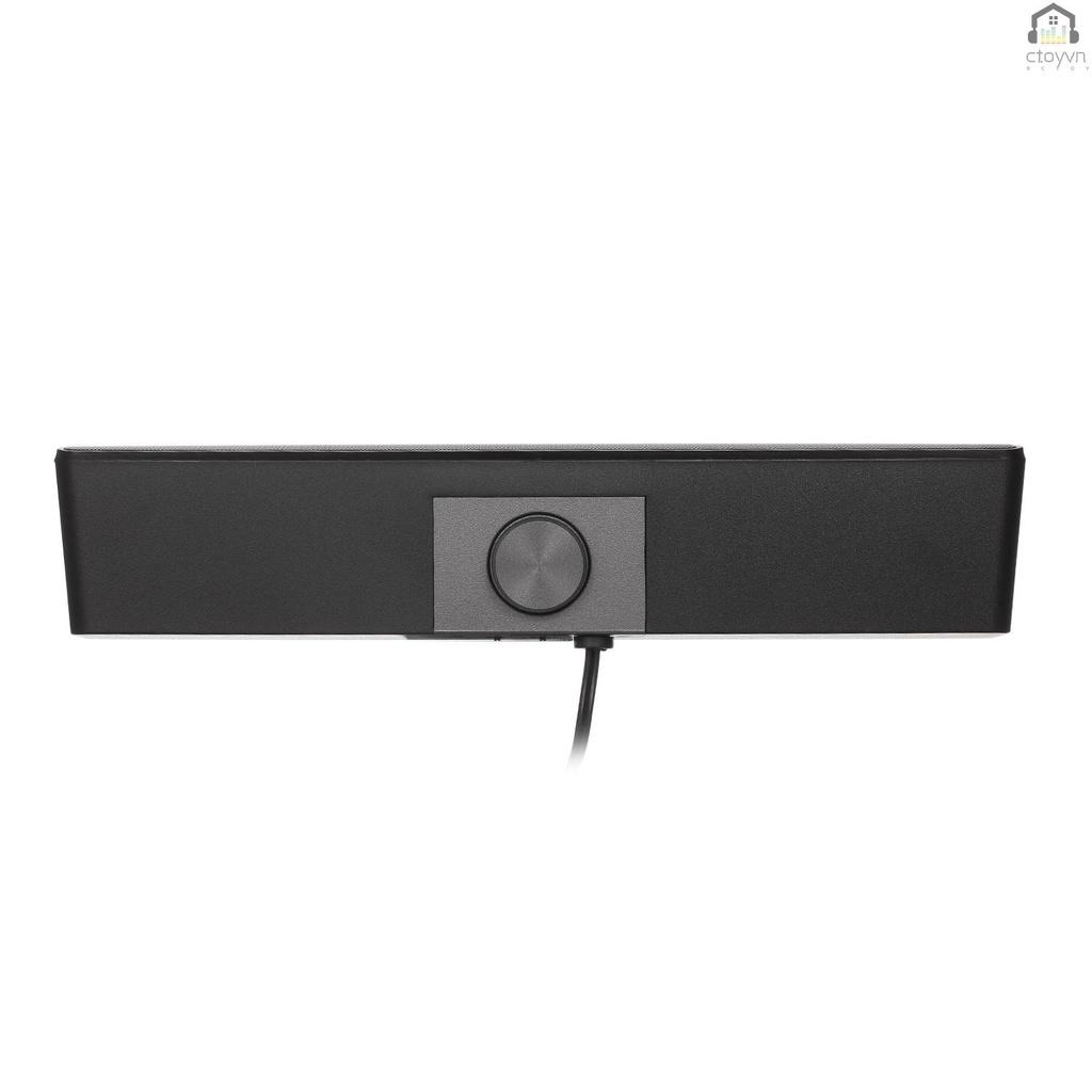 Loa máy tính V-196 cổng USB âm thanh siêu trầm jack 3.5mm