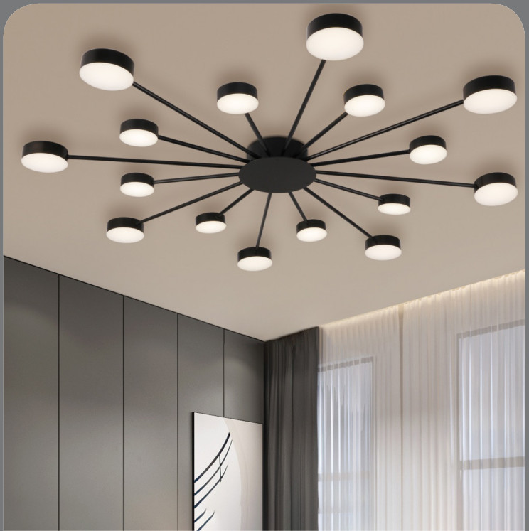 Đèn chùm led cao cấp thiết kế sang trọng trang trí phòng khách, nhà hàng, khách sạn, quán cafe DA833/16