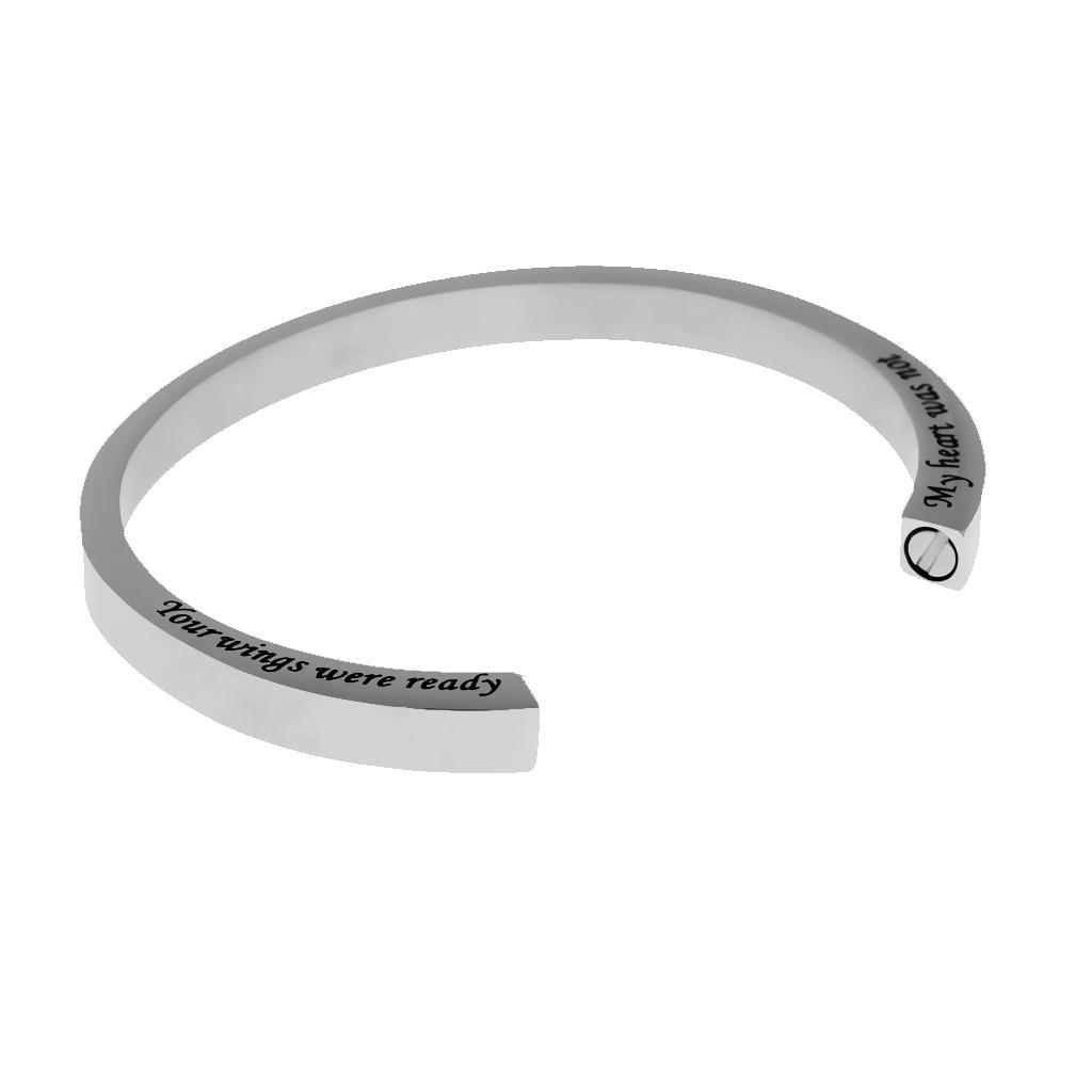 Stainless Steel Cremation Bracelet