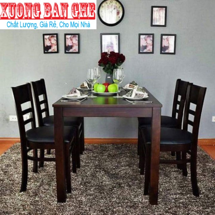 Free ship Bộ bàn ăn cabin 4 ghế: HCM Biên Hòa Bình Dương