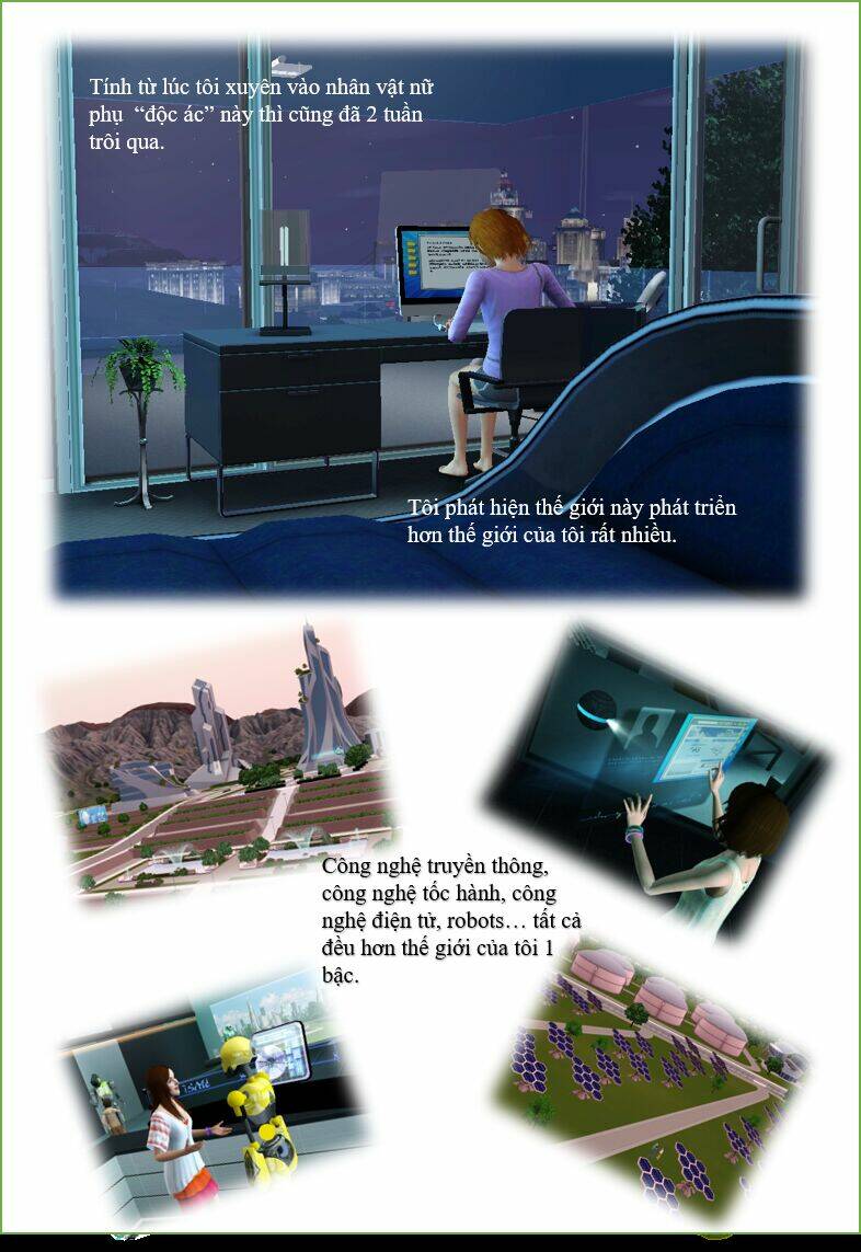 xuyên qua sách làm nữ phụ bi thảm-truyện sims chapter 2 2