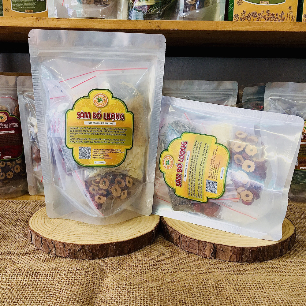 Set Nguyên Liệu Nấu Chè Sâm Bổ Lượng Shop Thảo Dược