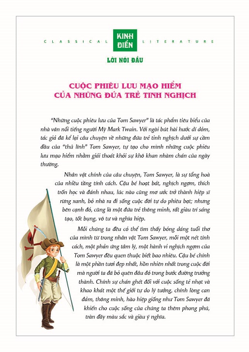 Những Cuộc Phiêu Lưu Của Tom Sawyer (Truyện Tranh)