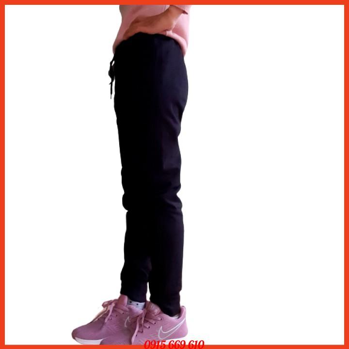 Quần Jogger Bo Ống Thu Đông Nam Nữ Chất Umi Tăm Dày Đẹp - 91