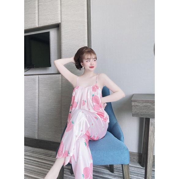 ĐỒ MẶC NHÀ LỤA LATIN 2 DÂY XINH XẮN