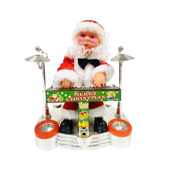 Đồ chơi ông già NOEL thổi kèn đánh đàn đánh trống chui ống khói đu dây leo thang cưỡi tuần lộc quà tặng giáng sinh