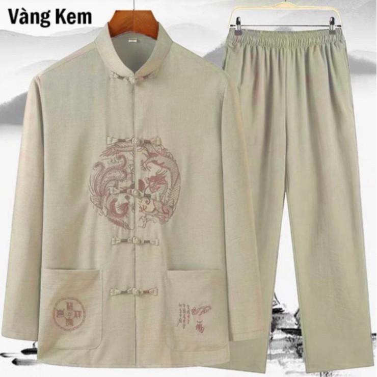 Bộ quần áo nam trung niên, Chất đũi thái thấm hút mồ hôi