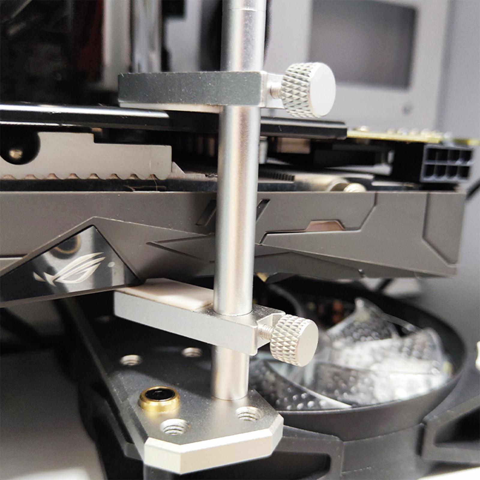 Graphics Card Support Suction with Rubber Pads Video Card Stand for Desktop